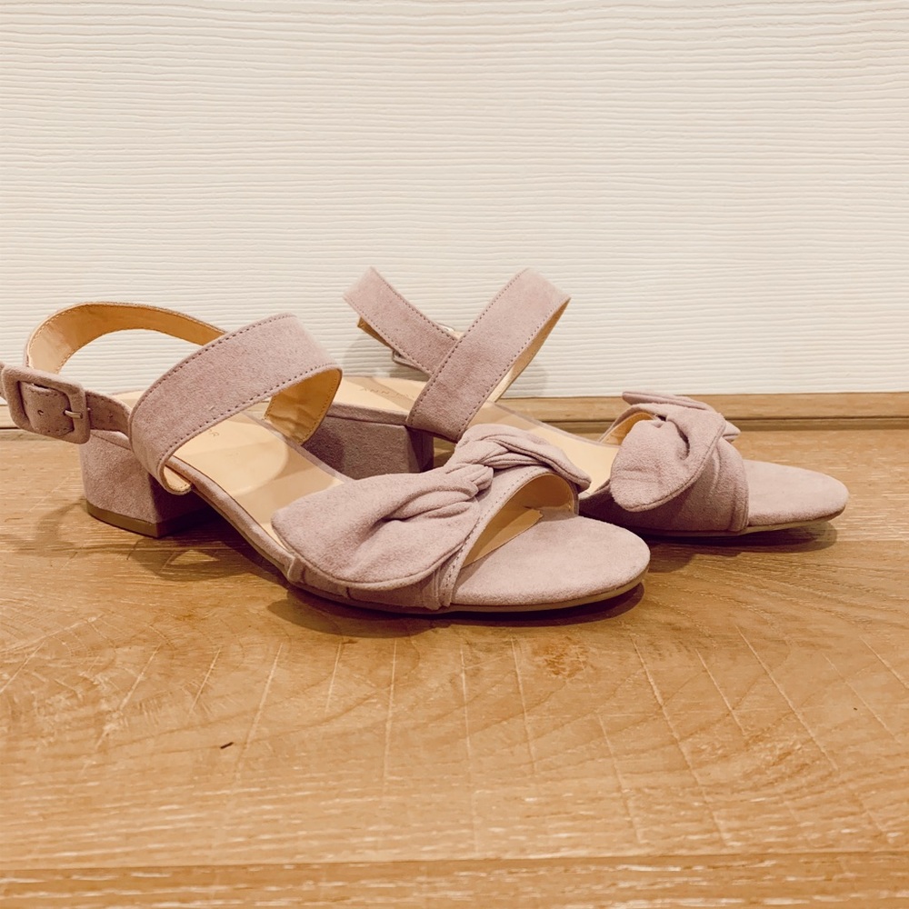 suede purple tie shoes